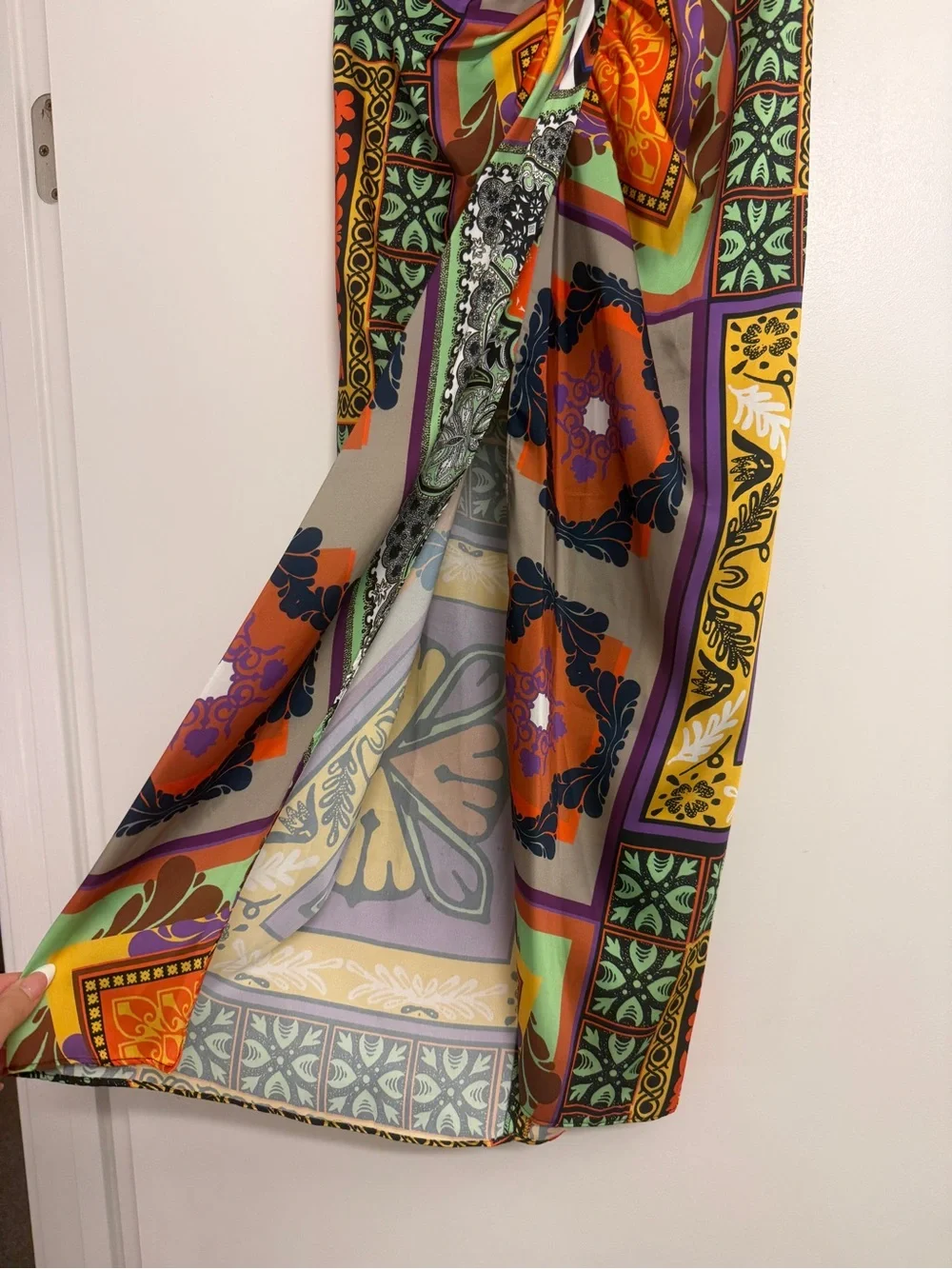 Zara Multicolor Maxi Skirt